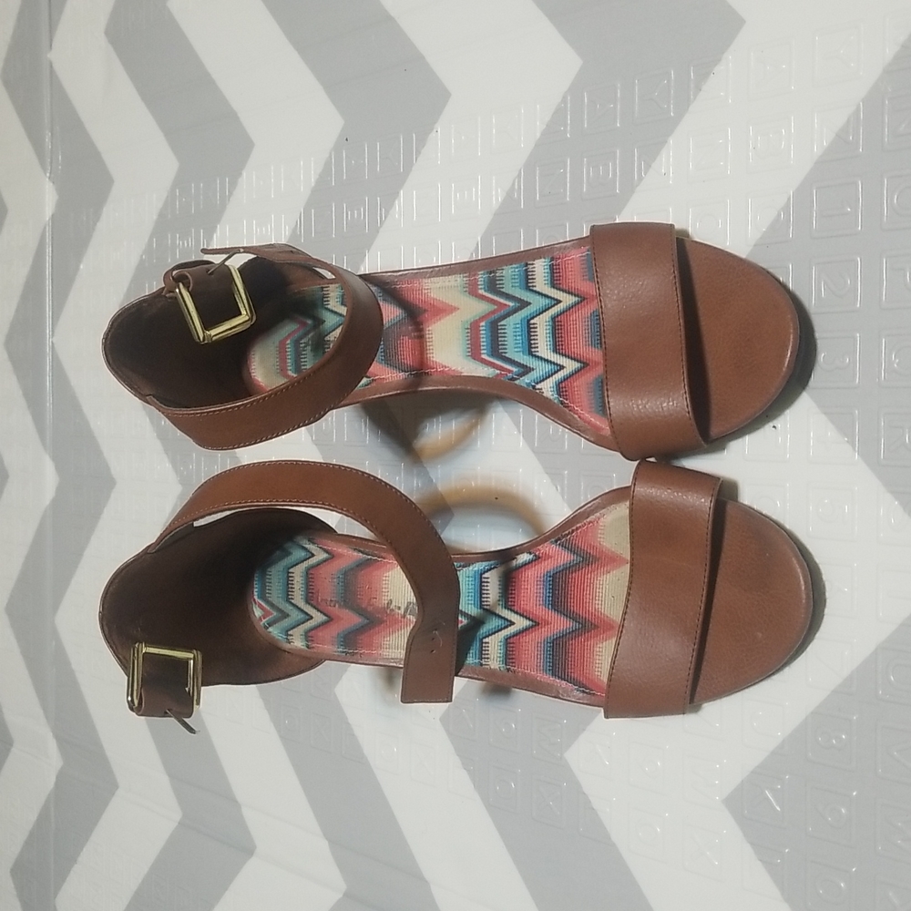 Brown sandals